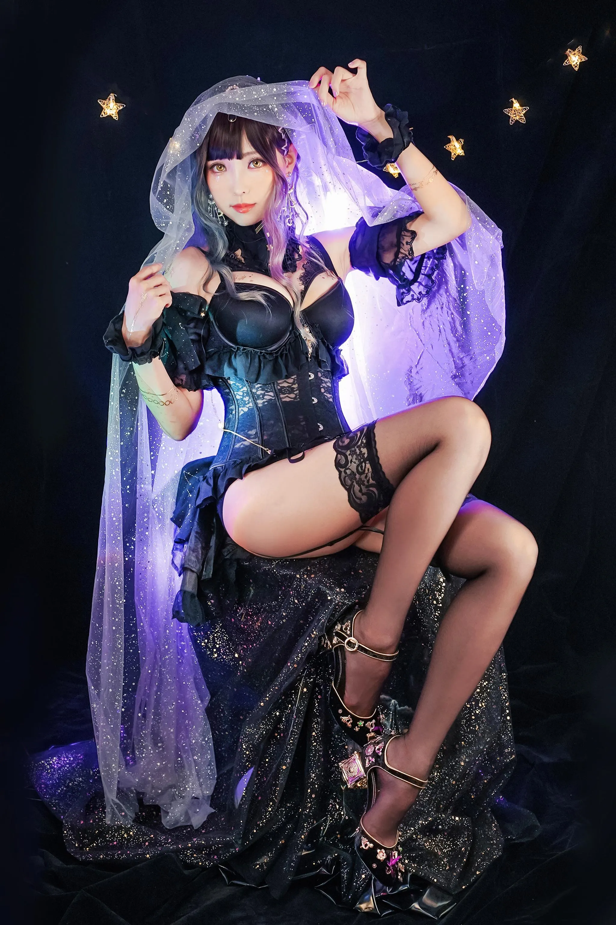 ElyEE子 – NO.77 Original Witch  Cat魔女與貓-Astrology Witch [33P]插图8
